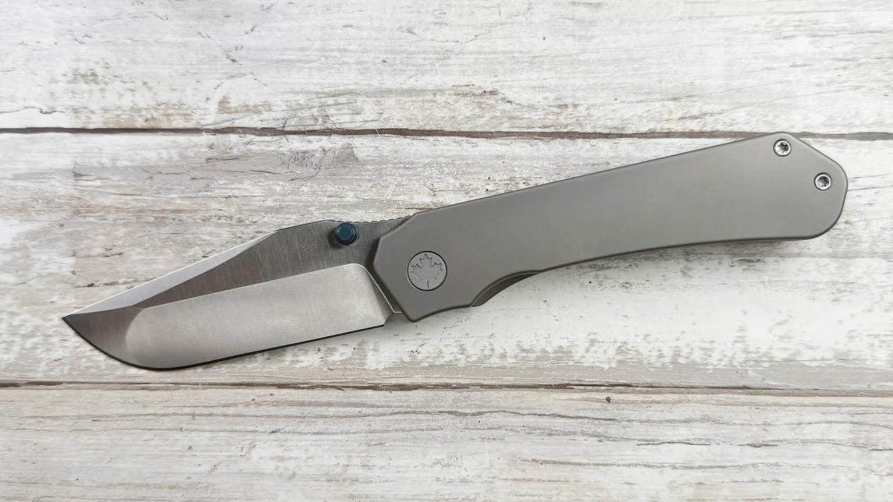 Kizer Saturna CKG 10th Anniversary Ti Framelock Prototype. Fablades Full Review