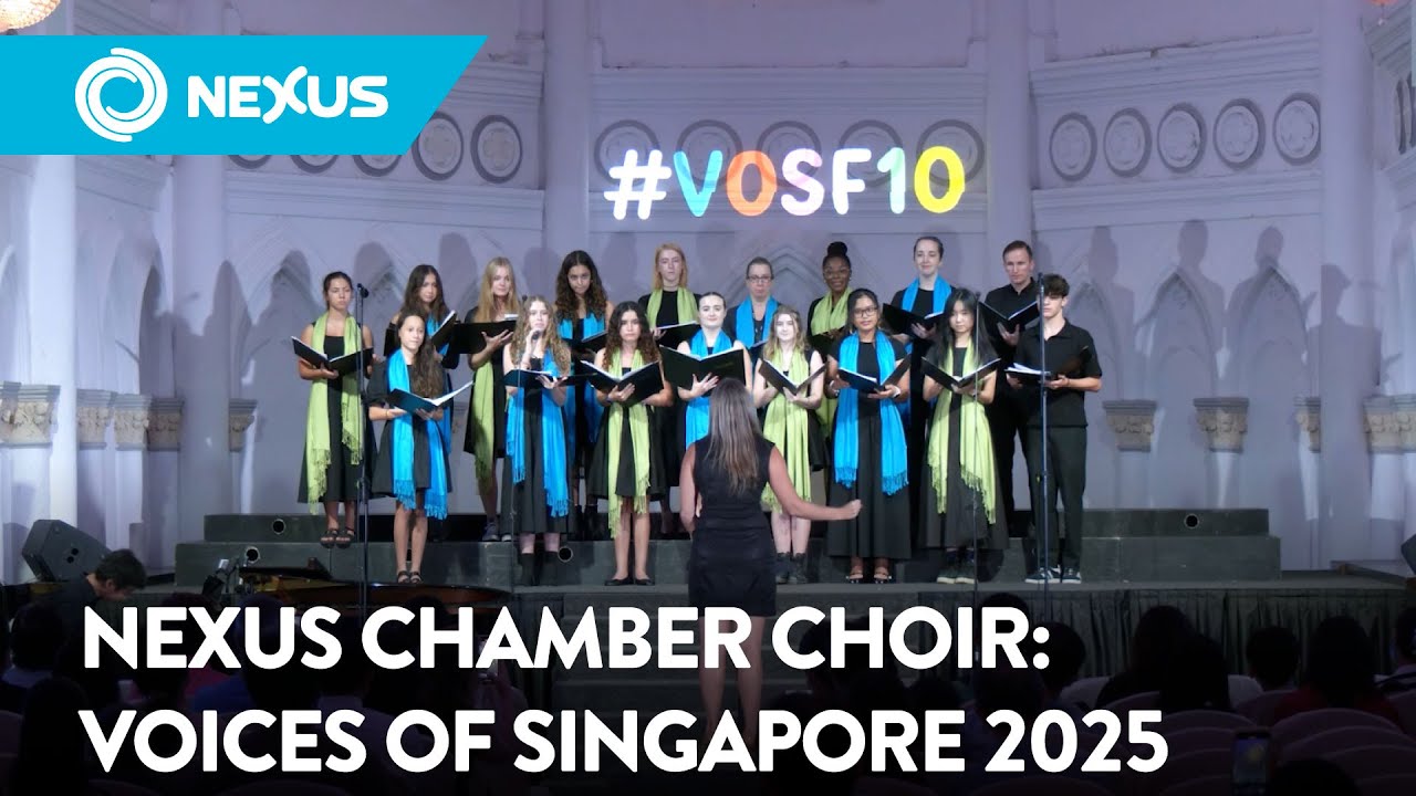 Nexus Secondary Chamber Choir Perform at Voices of Singapore 2025