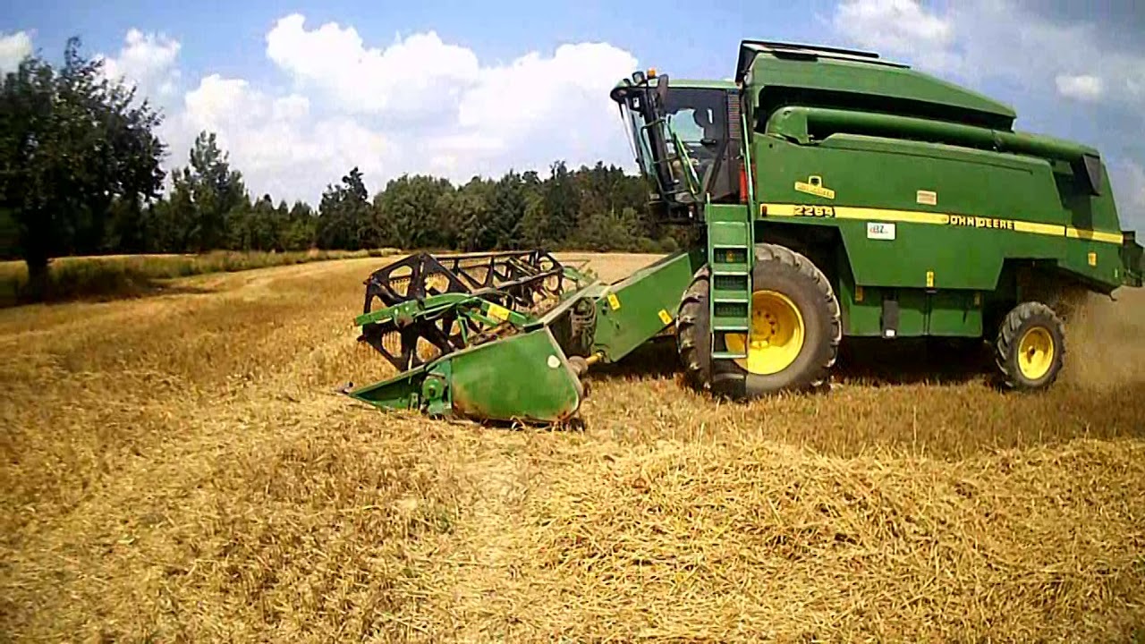 Pšenice John Deere 2264,Zetor 10540