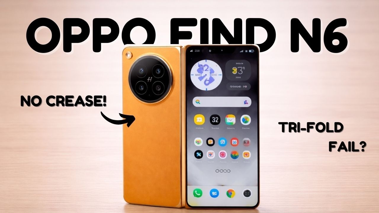 На фоне OPPO FIND N6 складные телефоны выглядят нелепо… Samsung стоит забеспокоиться!