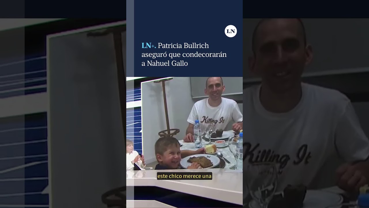 Patricia Bullrich asegur&oacute; que condecorar&aacute;n a Nahuel Gallo