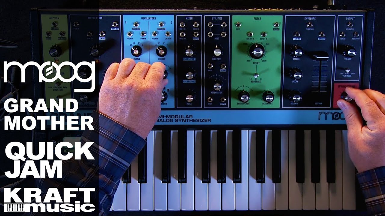 Moog Grandmother - Quick Jam