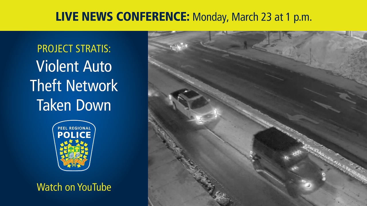 NEWS CONFERENCE: Project Stratis: $800,000 in Stolen Vehicles Recovered Before Shipment Overseas