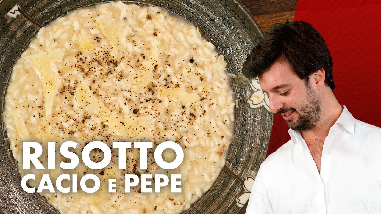 Risotto cacio e pepe alla Nick *BOTTURA + CANNAVACCIUOLO*