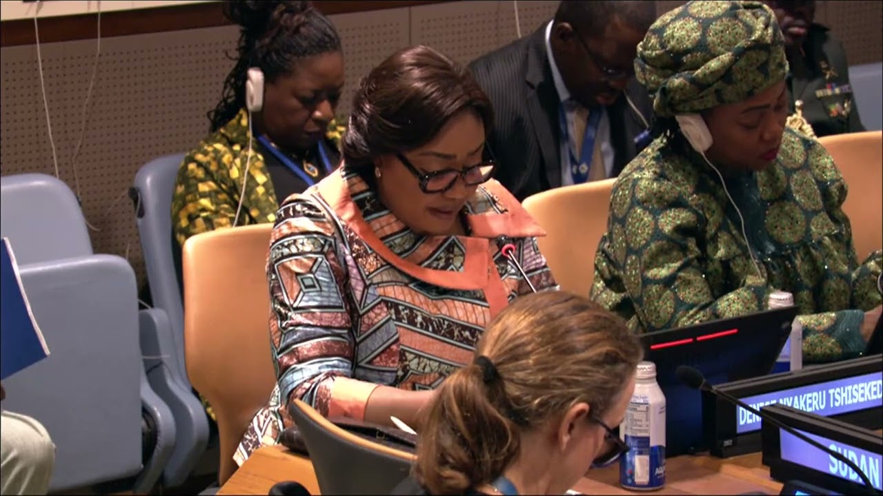 UNGA 80 High-Level Side Event - Remarks of the First Lady of the DRC (English)