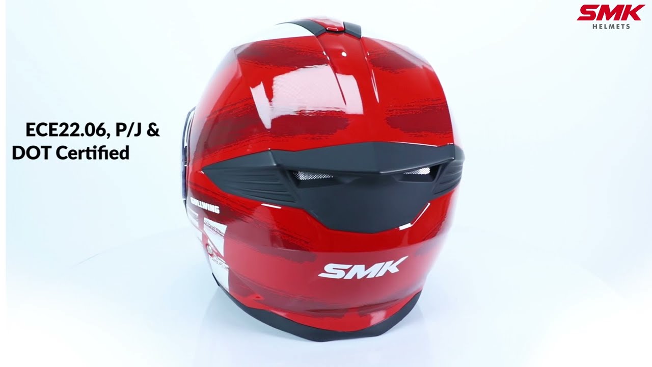 SMK Gullwing Tourleader Flip-up Helmet - Product Video