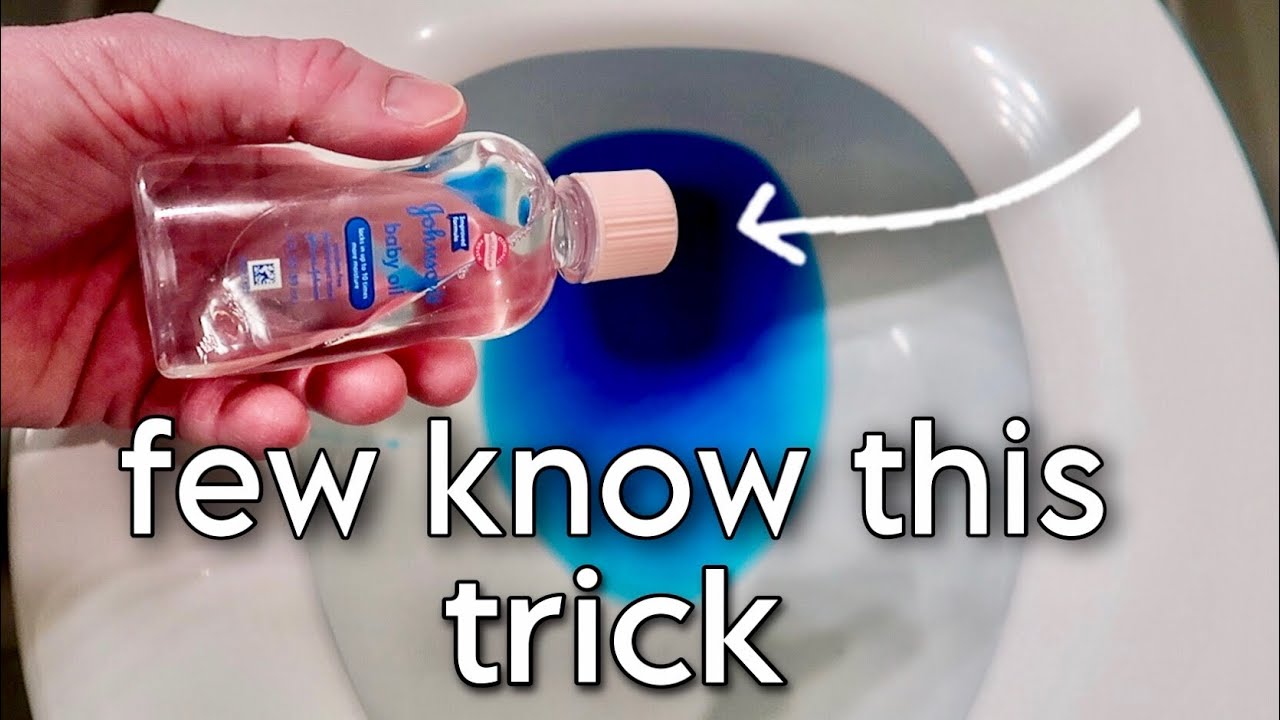 Alternative uses of baby oil that hardly anyone knew about💯