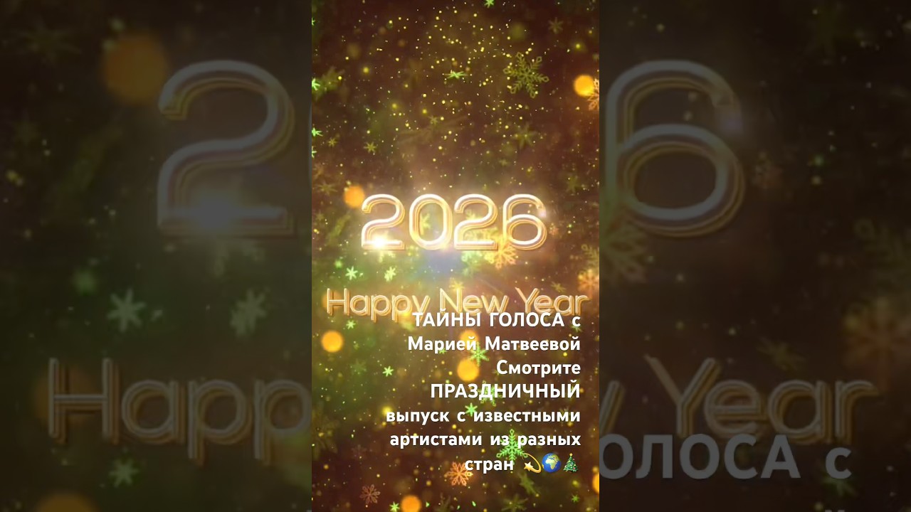 ТАЙНЫ ГОЛОСА с Марией Матвеевой🎄MISTERI DELLA VOCE di Maria Matveeva 