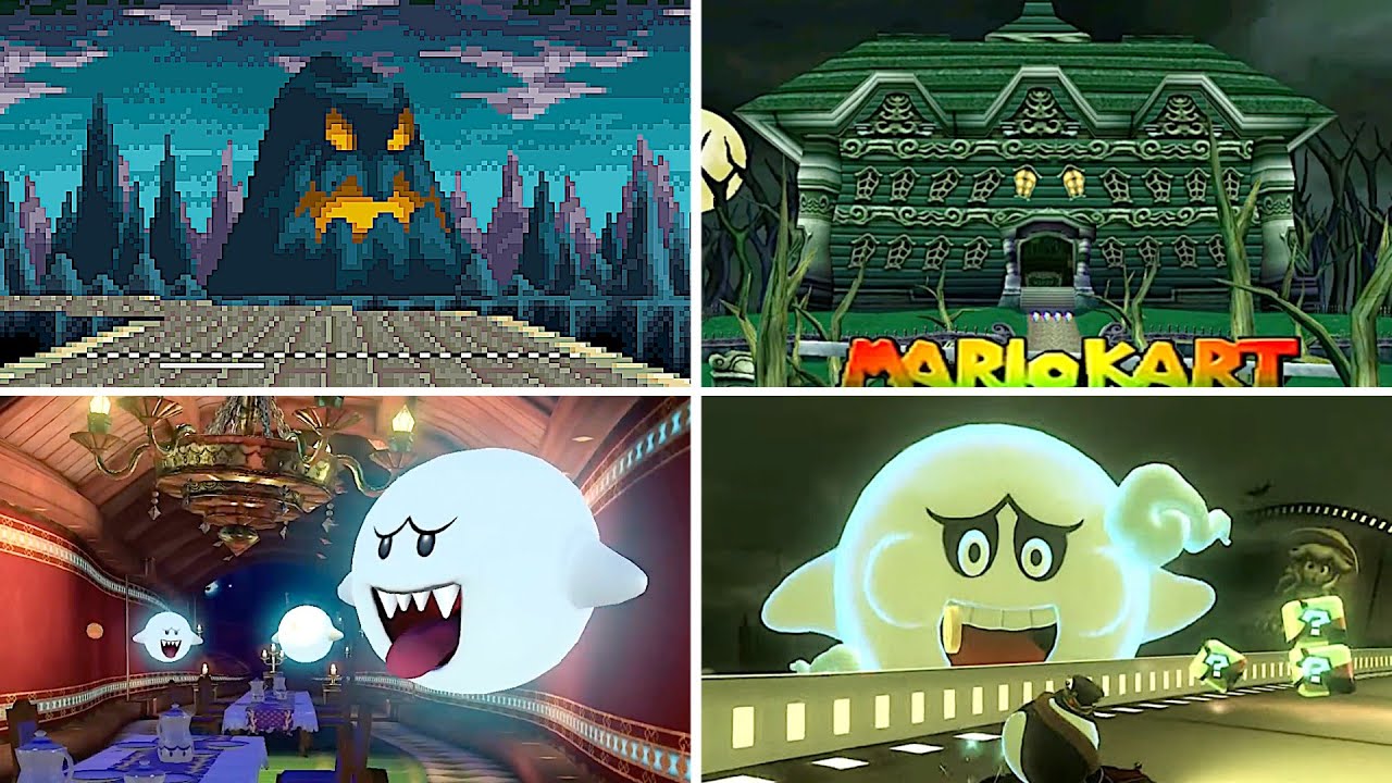 Evolution of Ghost Tracks in Mario Kart (1992-2025)