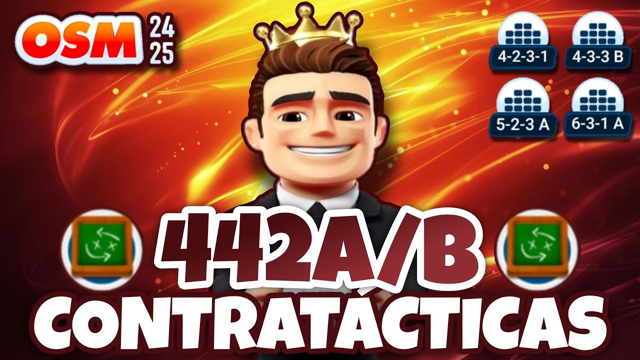 🏆⚡ДОМИНИРУЙТЕ и ПОБЕДИТЕ 442A/B С ЭТОЙ ТАКТИКОЙ!⚡🏆 | ЛУЧШАЯ КОНТР-ТАКТИКА | ⚽ОSМ 24/25⚽