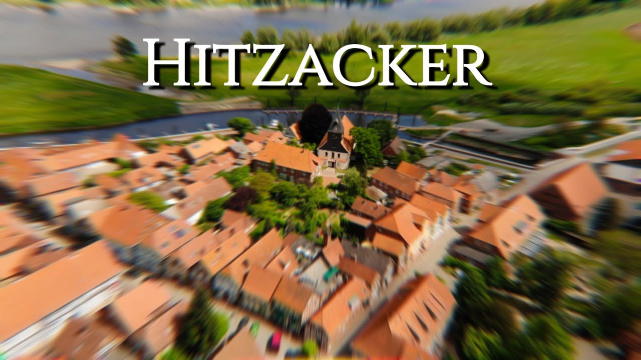 Hitzacker (Elbe) Anno 2020 von oben 4K