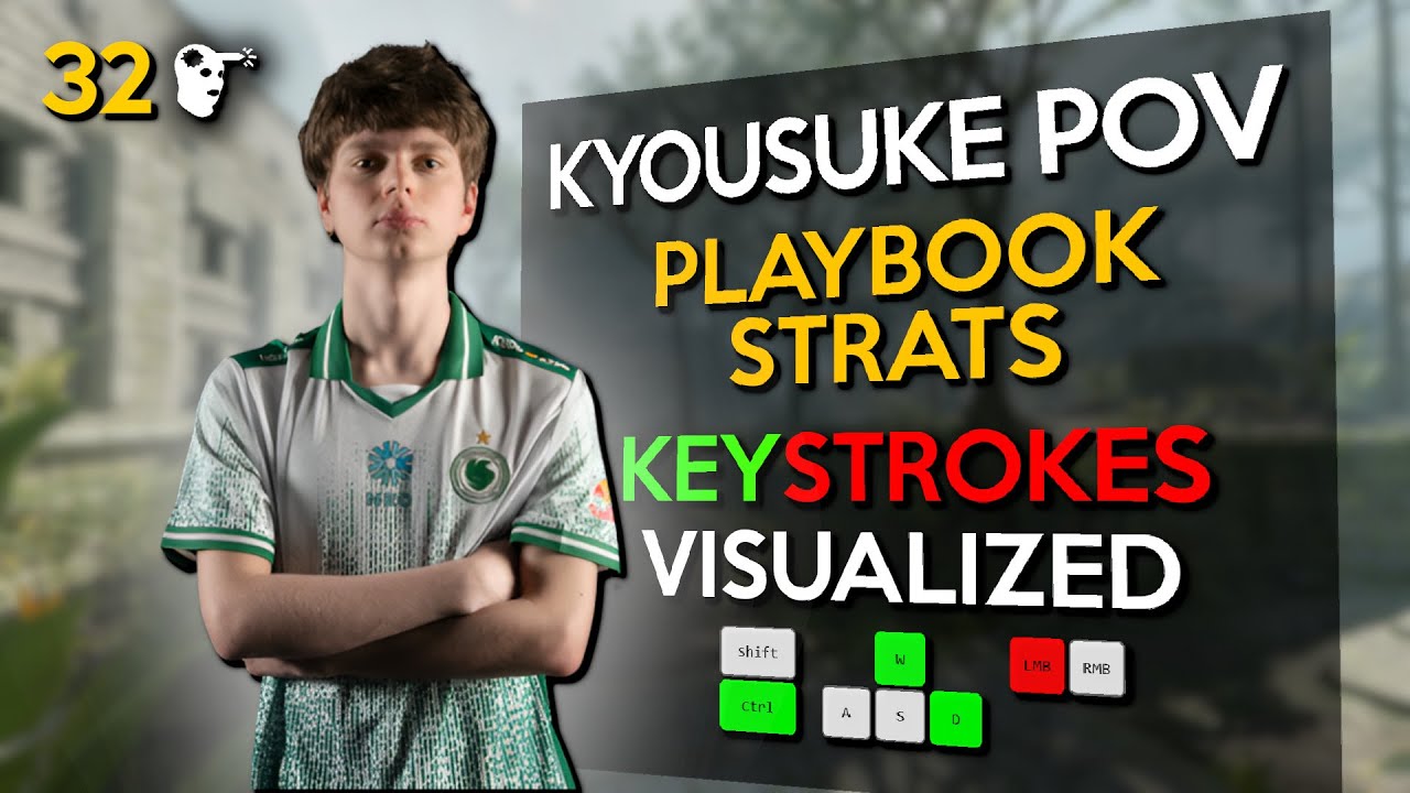🔥KYOUSUKE POV IN ANCIENT! (KEYSTROKES VISUALIZED) - FACEIT GAMEPLAY | CS2 POV