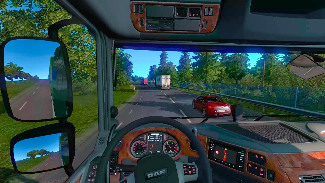 Euro truck simulator 2 Nordic horizons gameplay [PC]