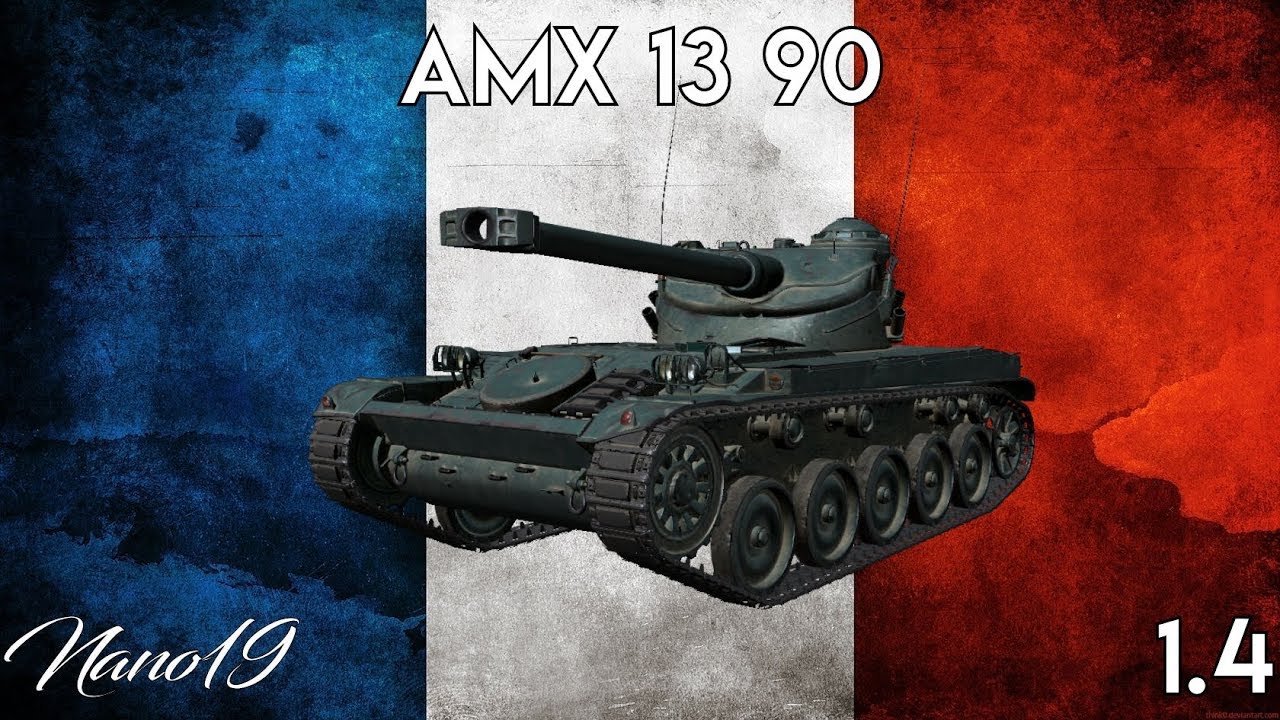 WoT - AMX 13 90 - As de char - Replay commenté