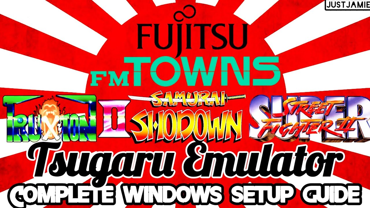 Tsugaru - Руководство по настройке эмулятора FM Towns - Подходит для начинающих #fmtowns #fmtowns...