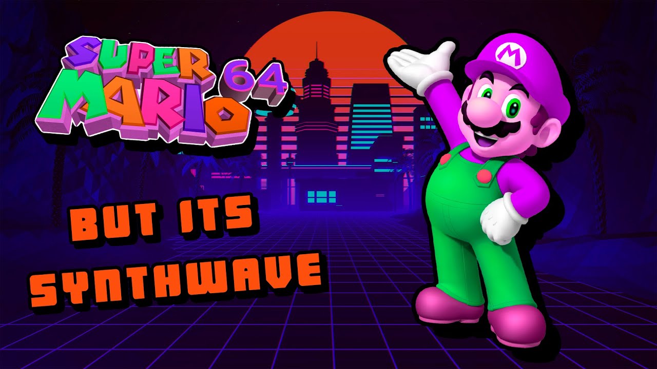 SUPER MARIO 64: Dire Dire Docks, but it´s Synthwave. (Remix)
