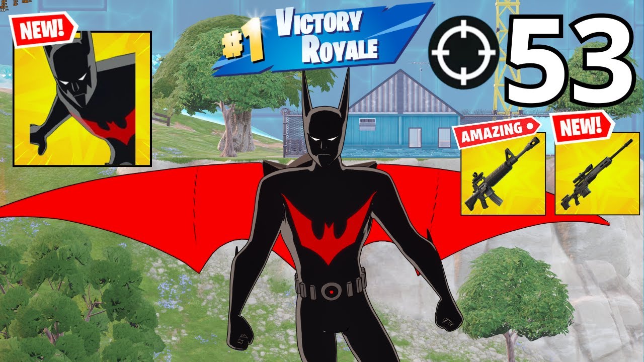 53 Elimination BATMAN BEYOND Gameplay Wins Zero Build (NEW FORTNITE CHAPTER 7 SEASON 1)