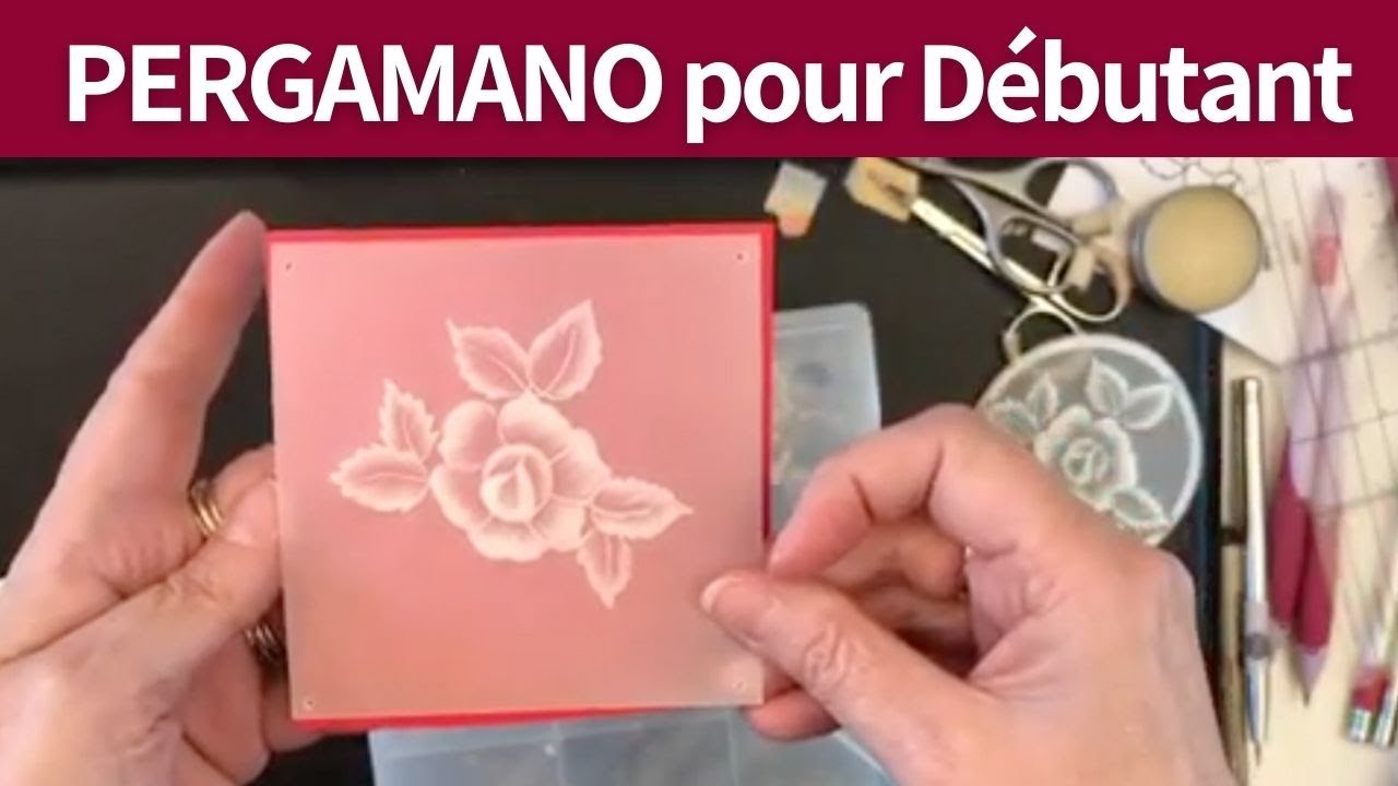 Pergamano pour débutant pas à pas : guide simple et facile LIVE