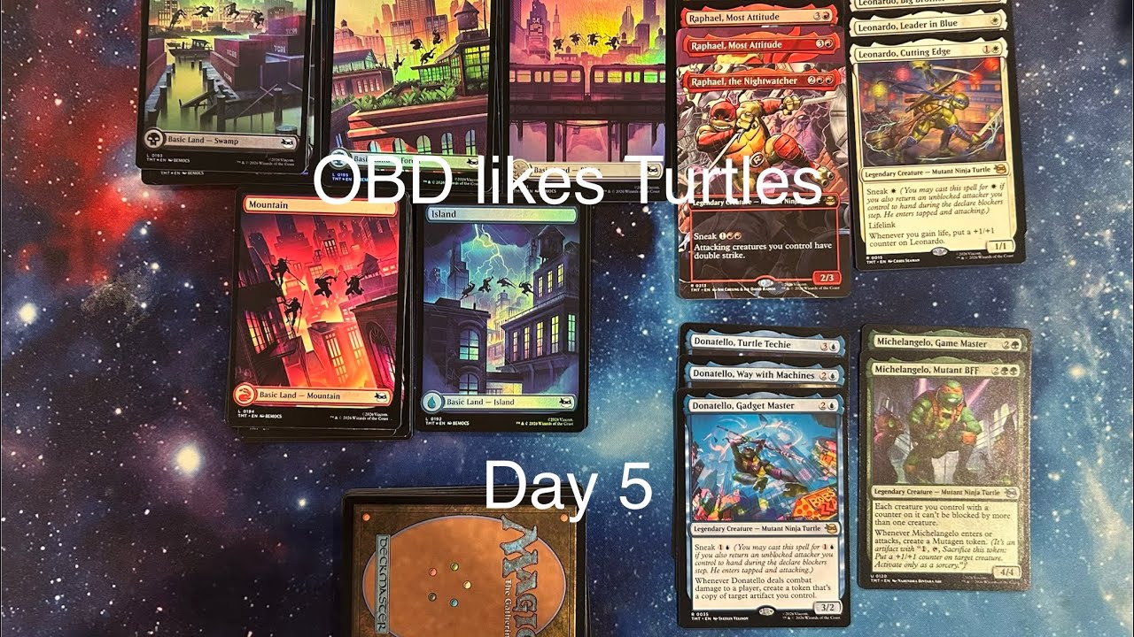 OBD likes Turtles : Day 5