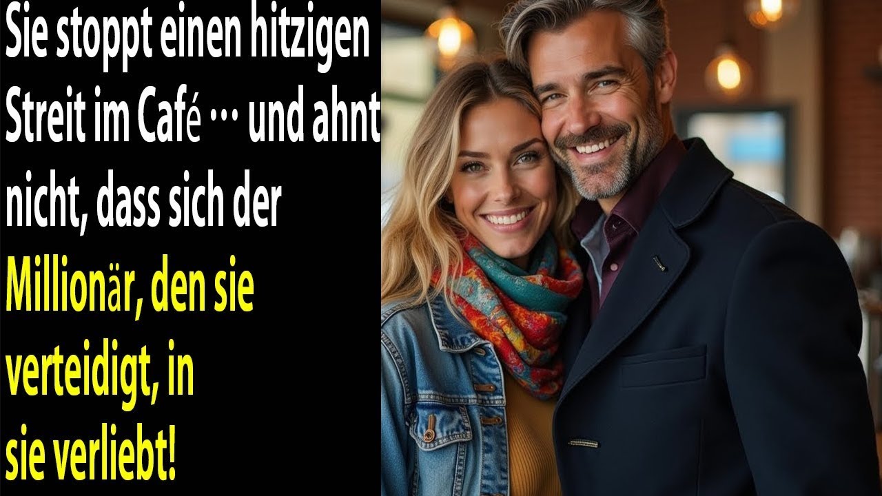 Sie stoppte den Streit im Café – nicht ahnend, dass er sich in sie verliebte.