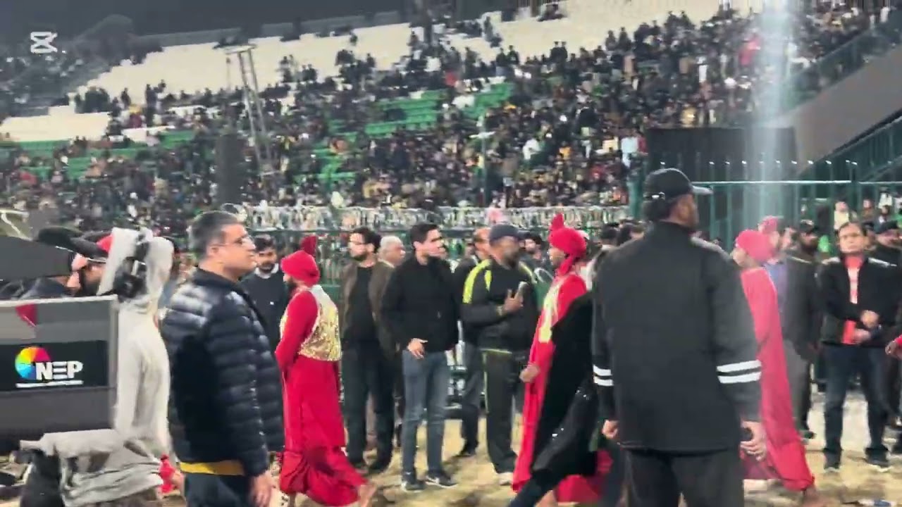 Qaddafi stadium Inauguration