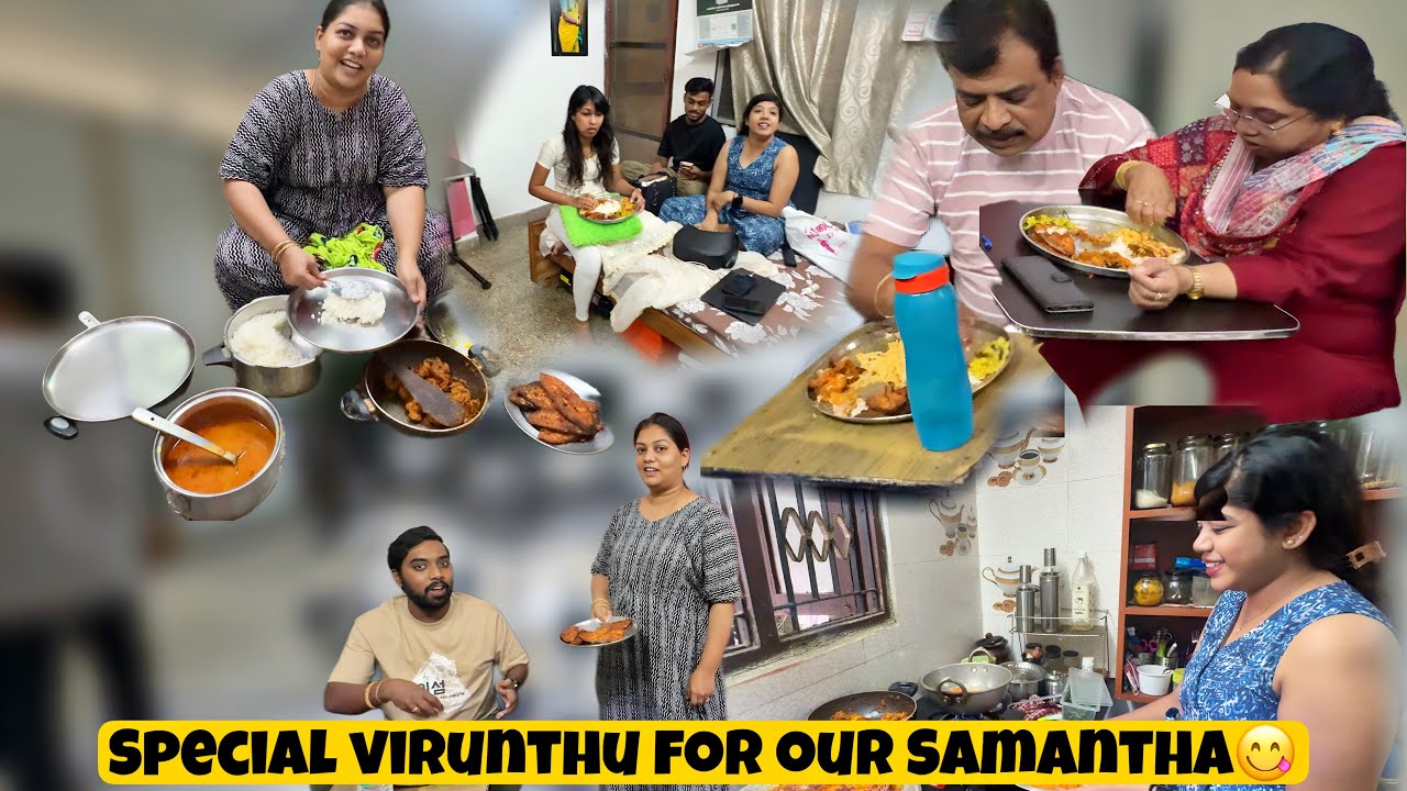சம்மந்திக்கு Non veg sea food விருந்து 🔥Mama with Babyma