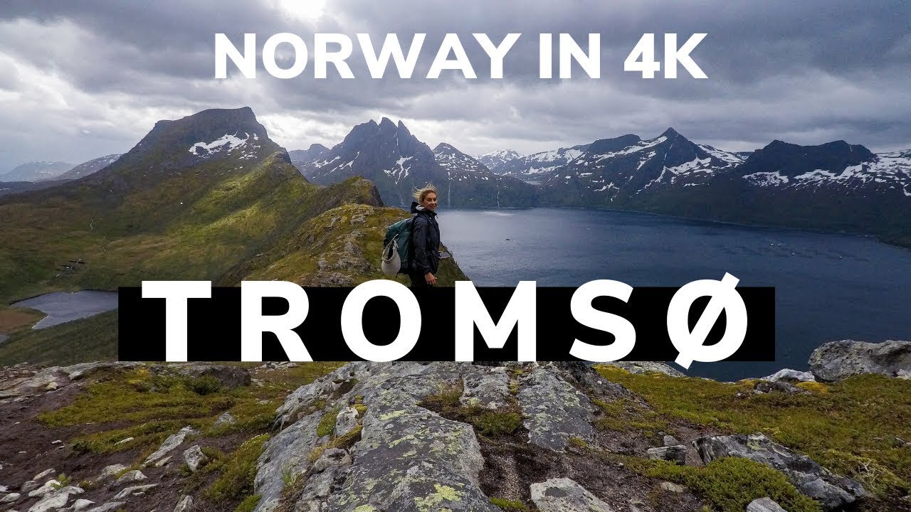 Best of Tromso Norway in Summer - Hiking, Sailing and the Midnight Sun in 4K