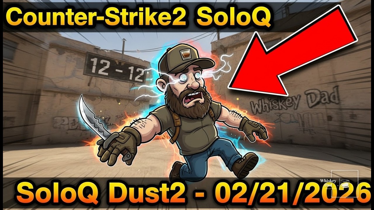 Counter-Strike2 SoloQ Dust2 - My Luck Is Legally Questionable - 02/21/2026