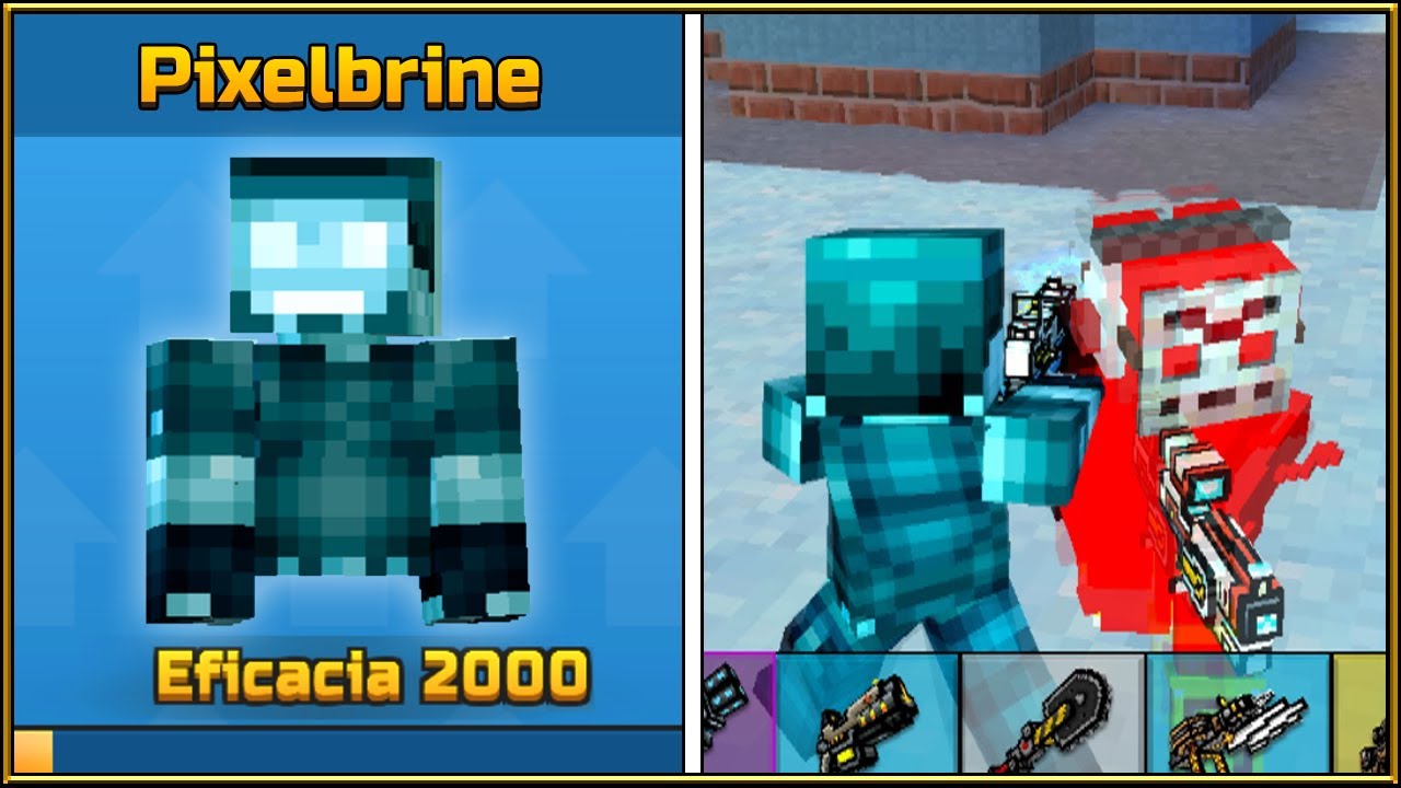 [Reto] JUGANDO CON PIXELBRINE (Virtual Pixel Man) | Pixel Gun 3D: Battle Royale