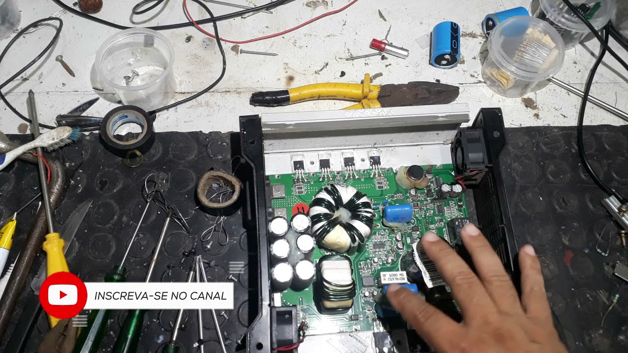 Fonte taramps TEF120A não liga ( veja dicas de manutenção)