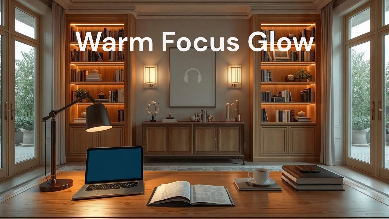 Soft Ember Lofi | Warm Deep Focus | 75 Minutes