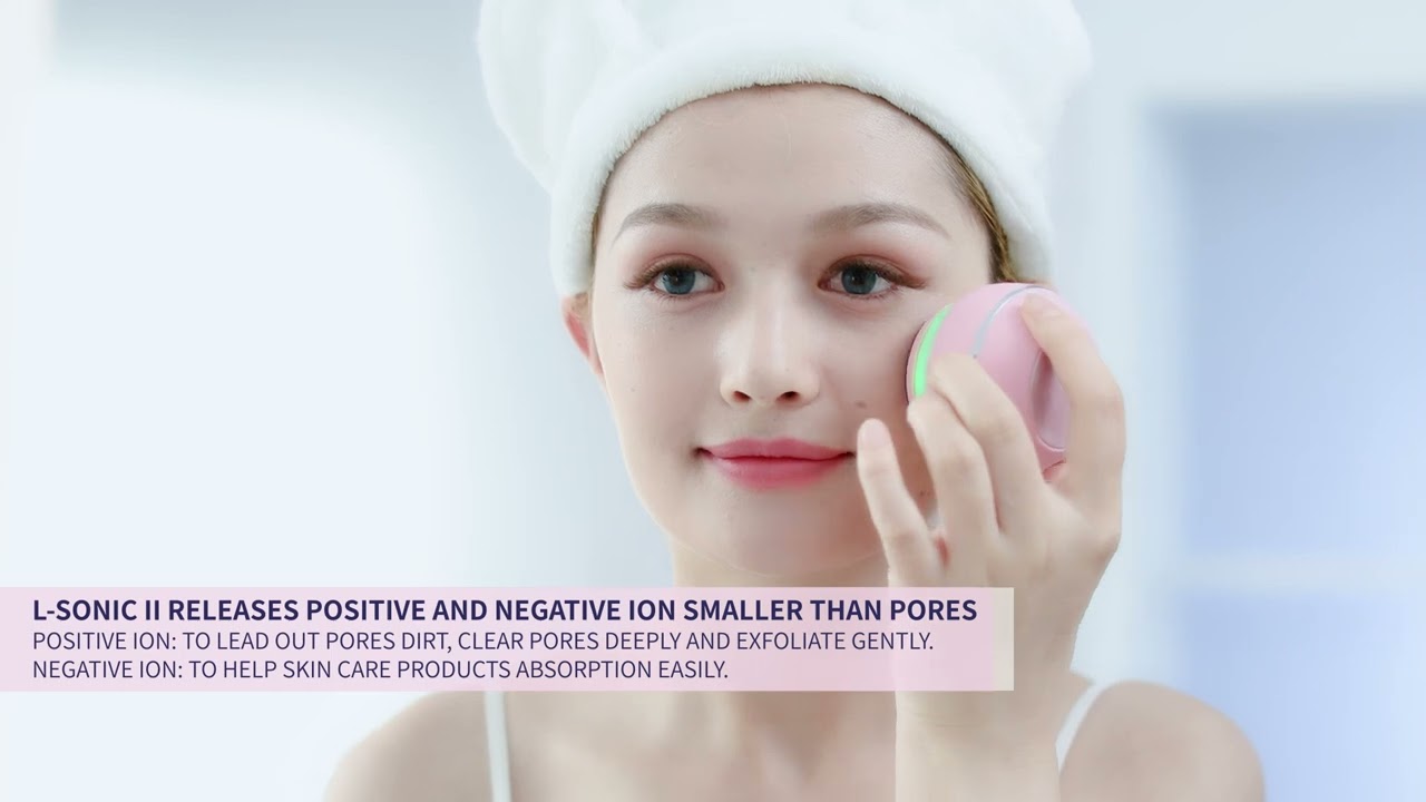 L-Sonic II EMS Facial Cleansing Device