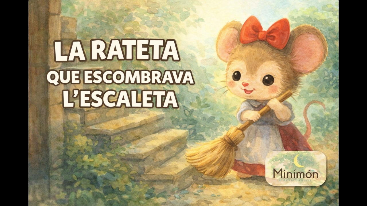 La Rateta que escombrava l’escaleta 🐭 | Conte tradicional català per nens | Minimón