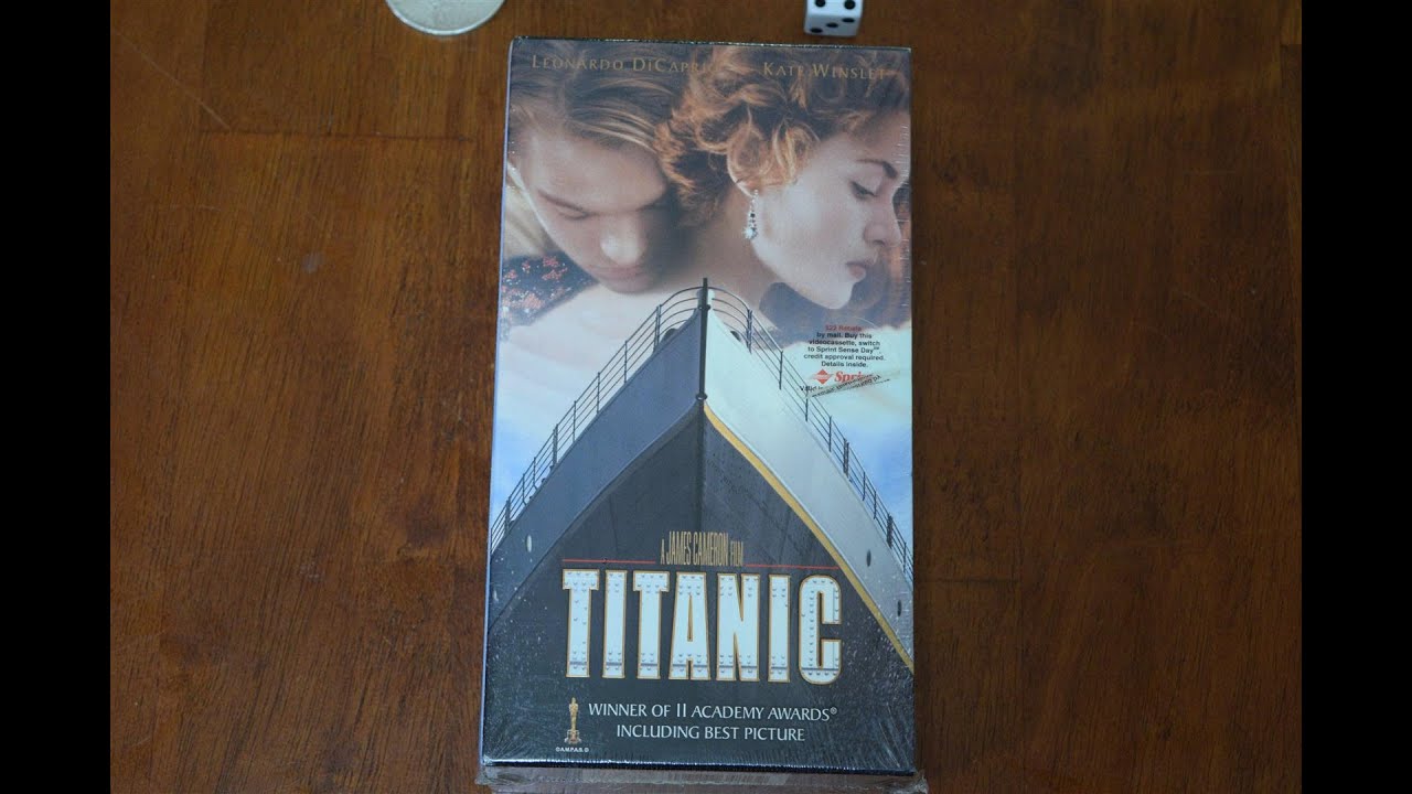 Random Sealed VHS Review and unboxing of....Titanic