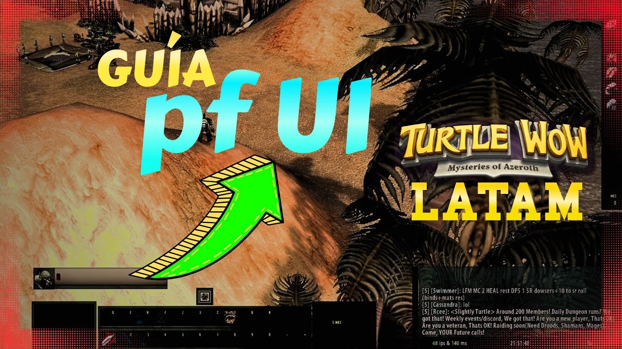 Aprende lo ESENCIAL del - pfUI - para TURTLE WOW LATAM