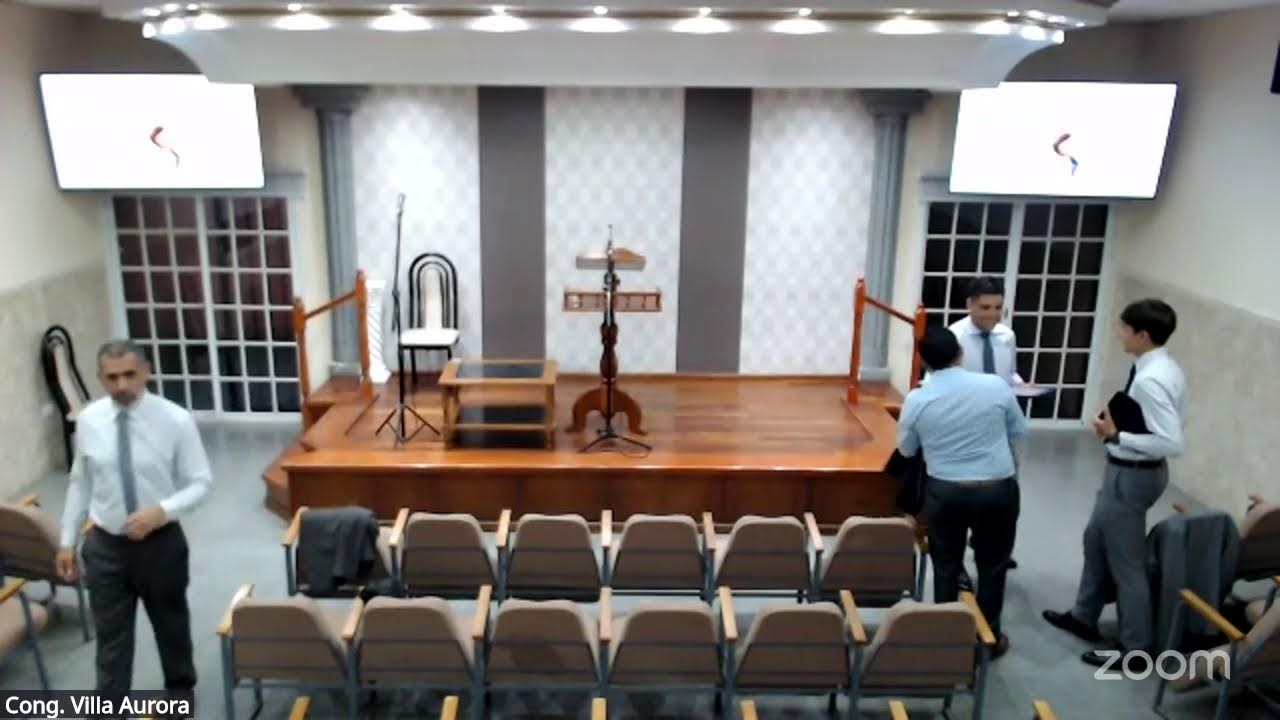 Reunión Zoom de Cong. Villa Aurora