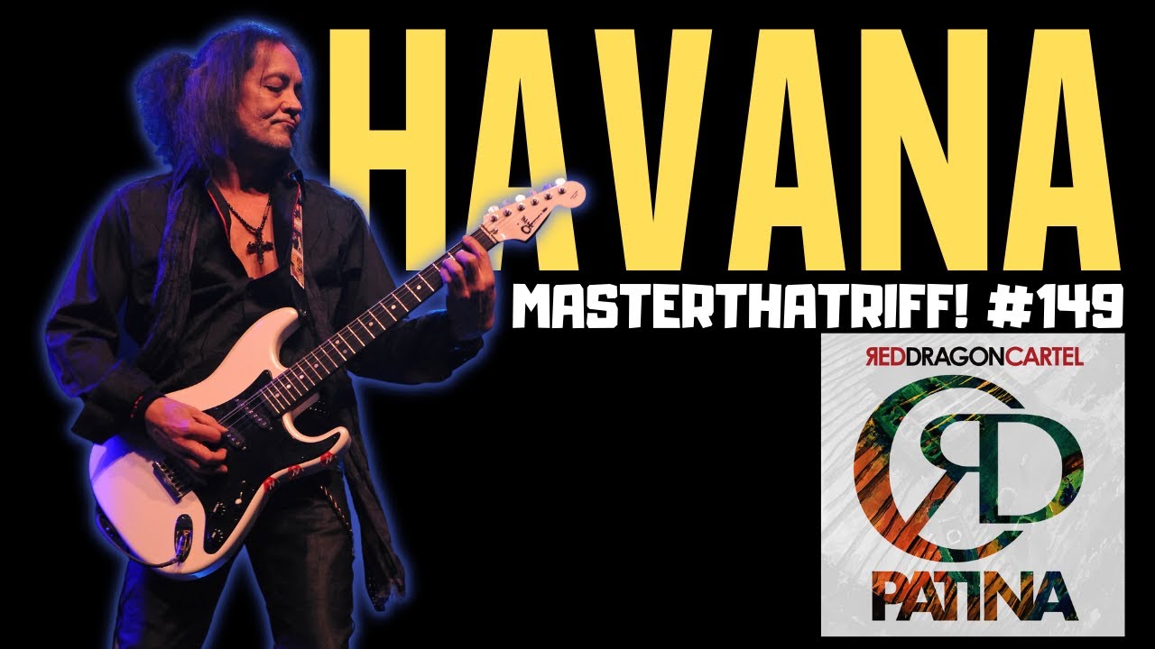 Havana by Red Dragon Cartel - Riff Guitar Lesson (w/TAB) - MasterThatRiff! #149 #masterthatriff
