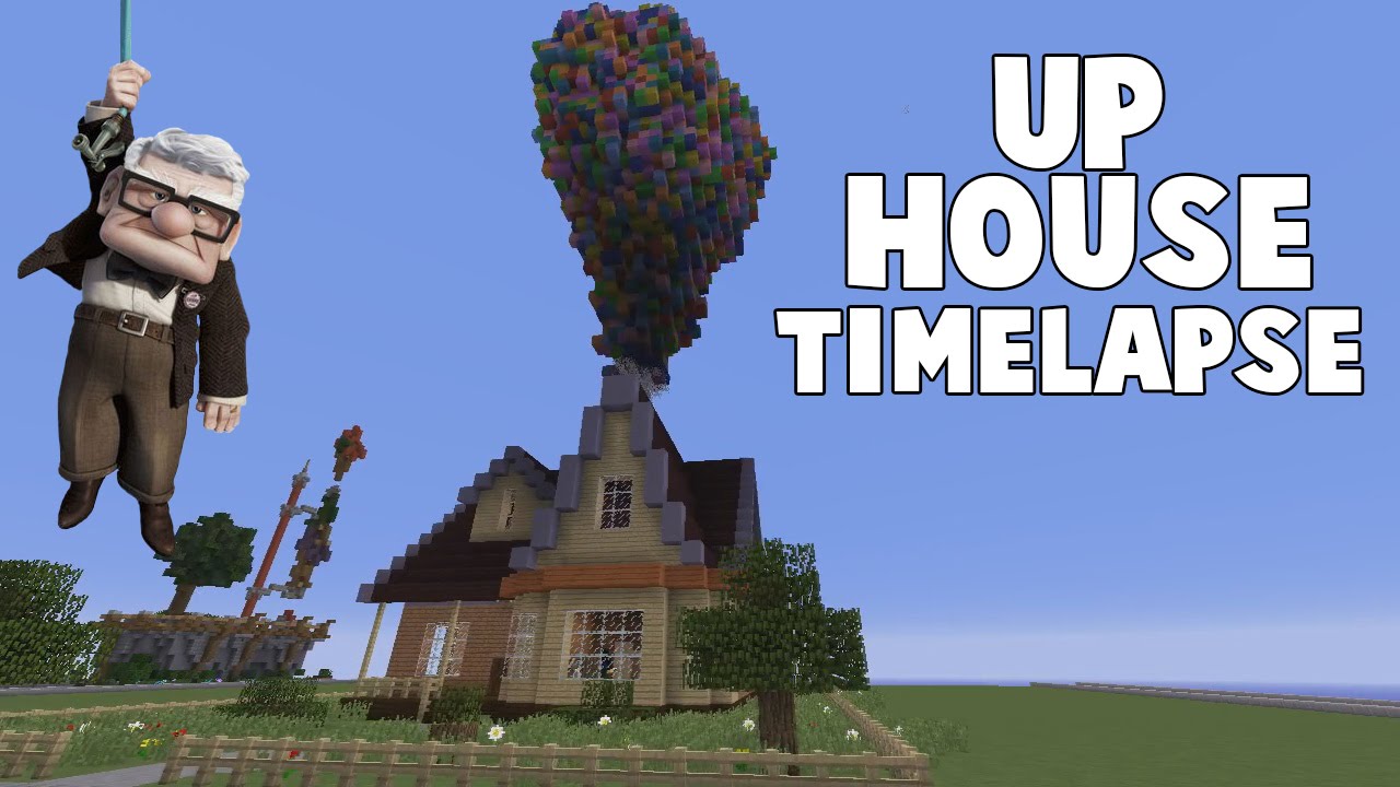 Minecraft UP House Timelapse