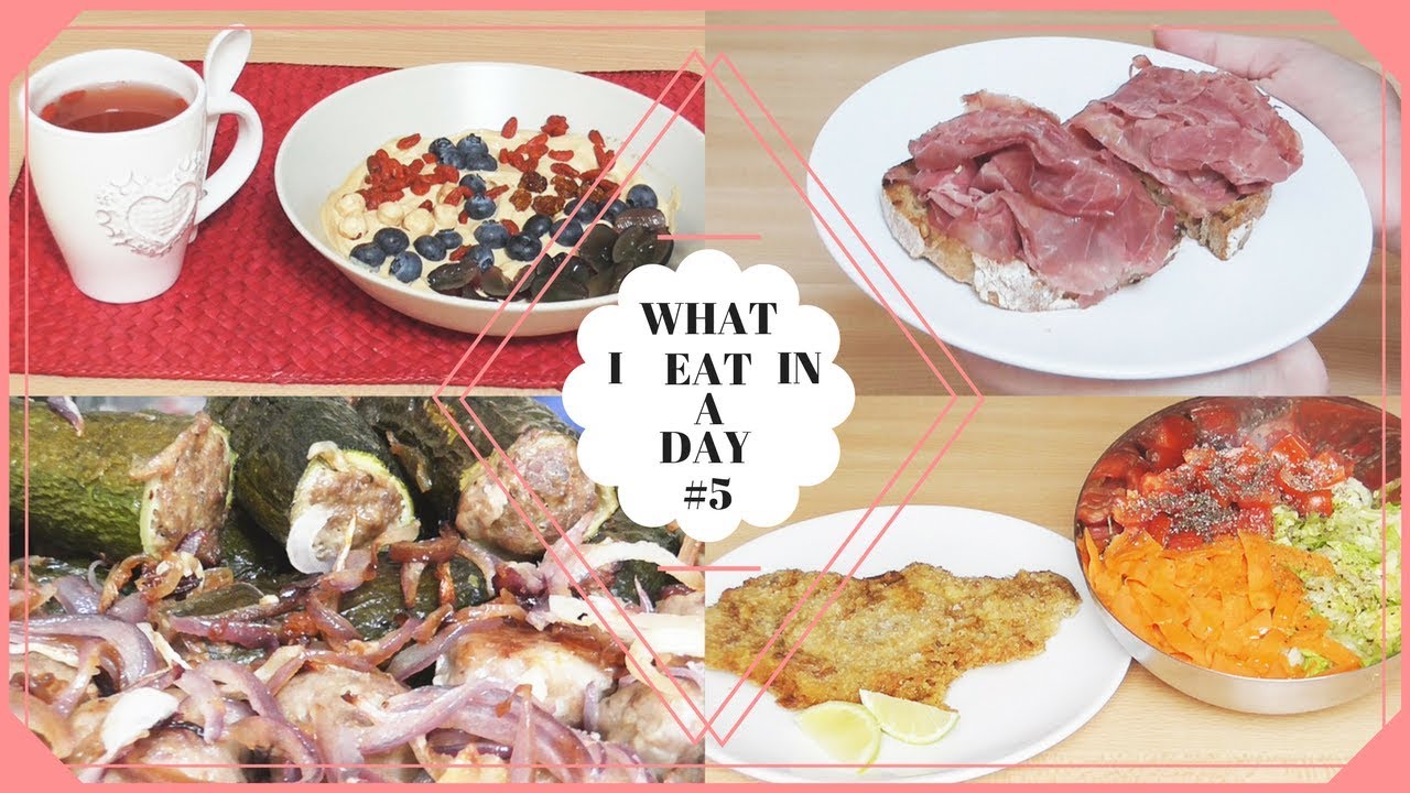 WHAT I EAT IN A DAY #5 - COSA MANGIO IN UN GIORNO - ITA