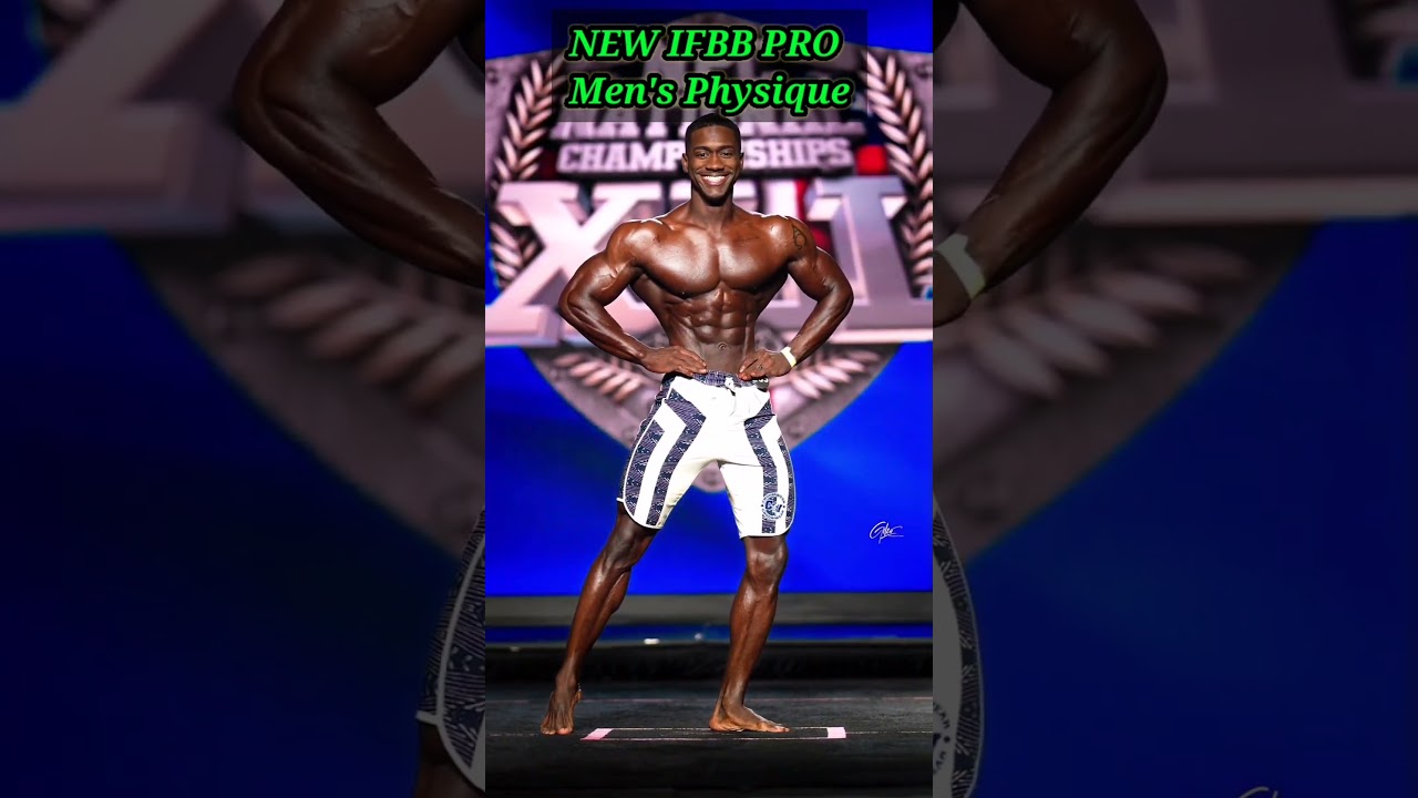 Kirhee Cooper Posing at NPC National Championships 2022 Men's Physique #shorts