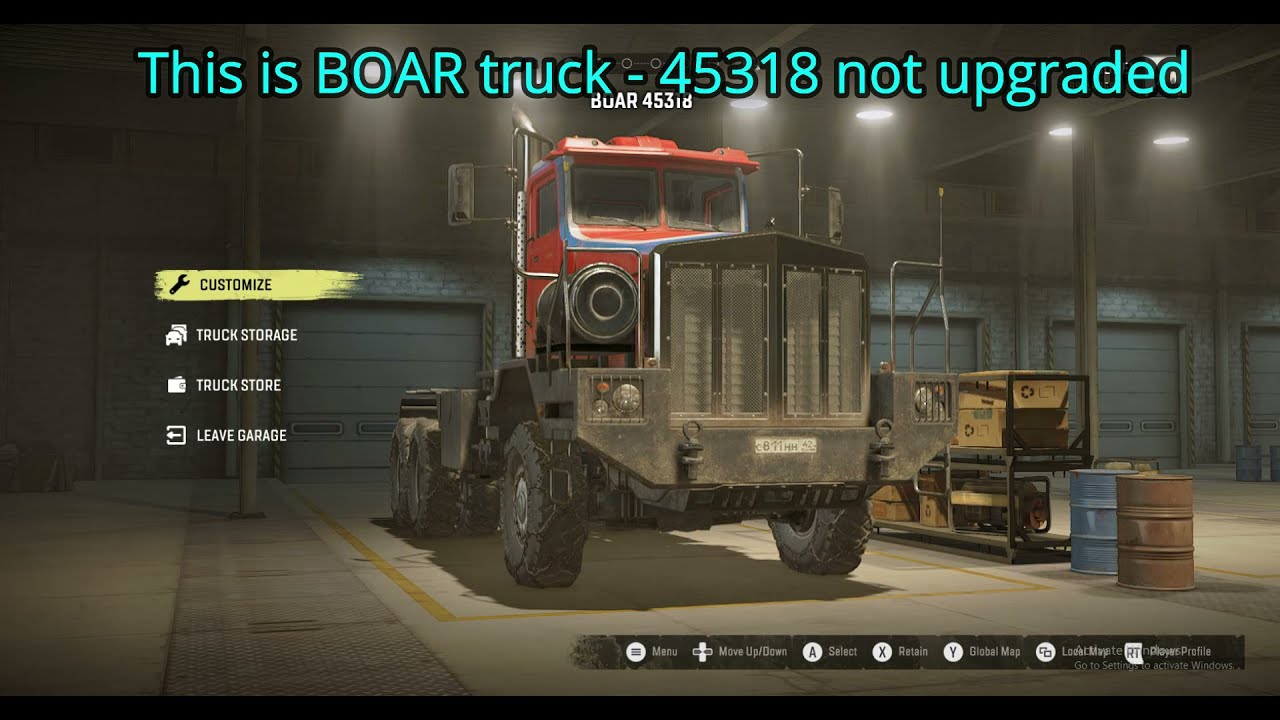 Truck Power Up - BOAR - 45318 - SnowRunner Haul and Hustle