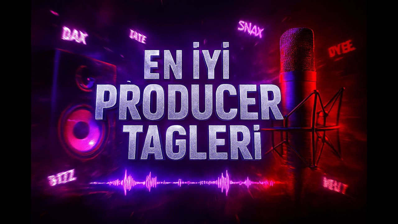 T&uuml;rk&ccedil;e Rap | En İyi Producer Tag'ler