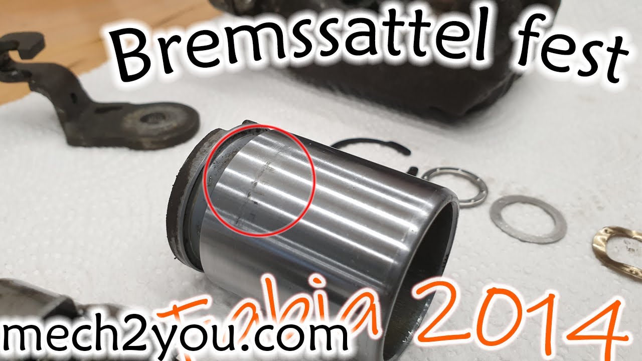 🛠️ Bremssattel wechseln Fabia | Bremssattel ist fest | Bremsscheiben nach 2 Jahren wieder kaputt