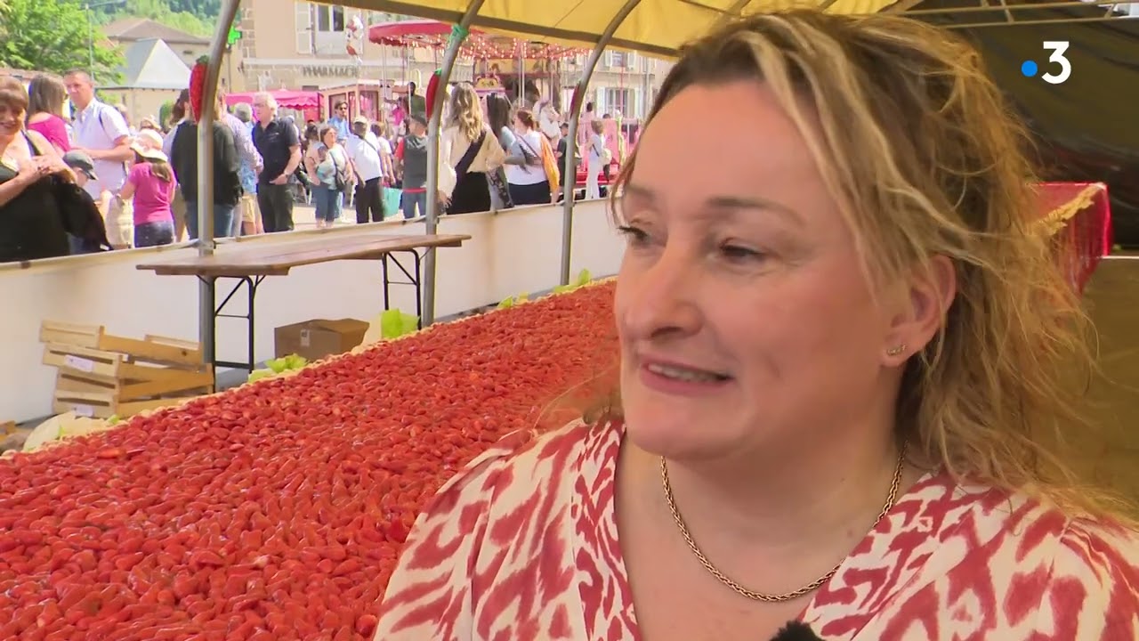 La fête de la fraise de Beaulieu-sur-Dordogne