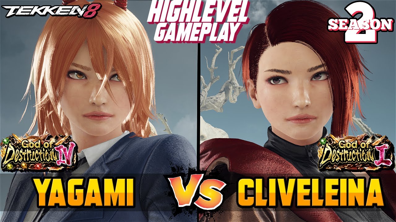 Tekken 8 &ndash; YAGAMI (#1 Ranked Reina) vs CLIVELEINA (Reina) &ndash; T8 High Level Gameplay!