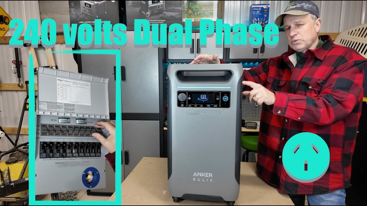 Anker SOLIX F3800:  Testing Home Back Up, RV, Off Grid Cabin, Out Building and Transfer Switch