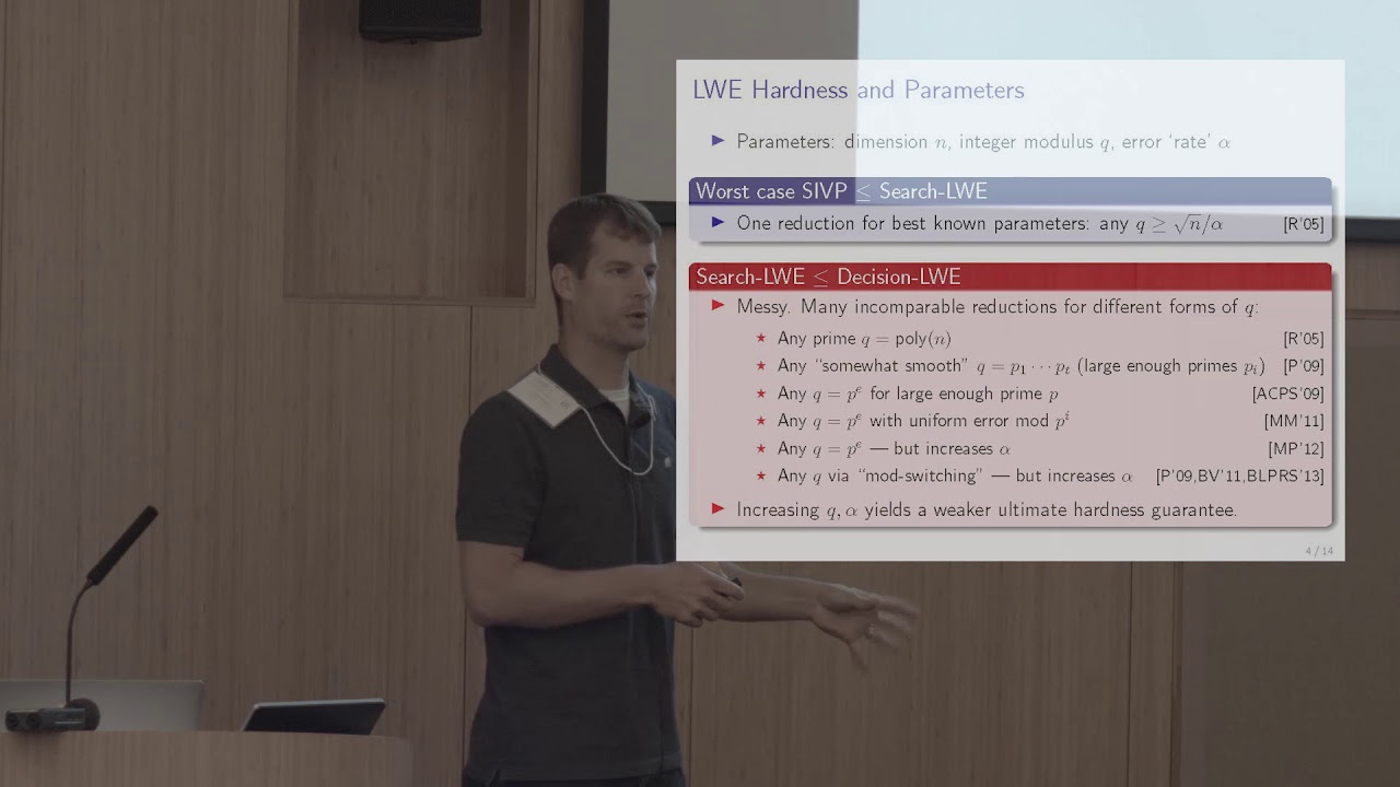 Chris Peikert - The State of Lattice-based Assumptions