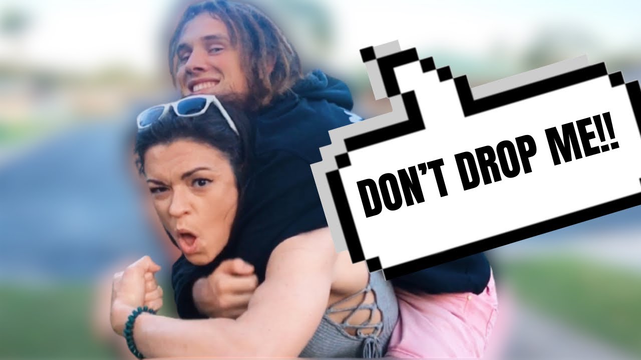 Lift And Carry Piggyback Challenge!! *Part 3* w/ theBooCrew!! vlogs