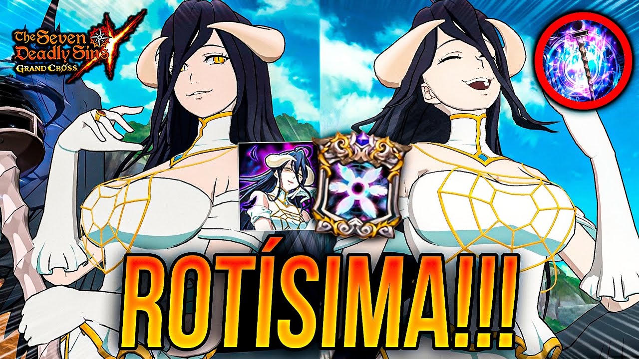 N°1 MEJOR TANQUE DE TODOS!! 🔥 ALBEDO OVERLORD COLLAB DESTROZA PVP! 🙂| Seven Deadly Sins: Grand Cross