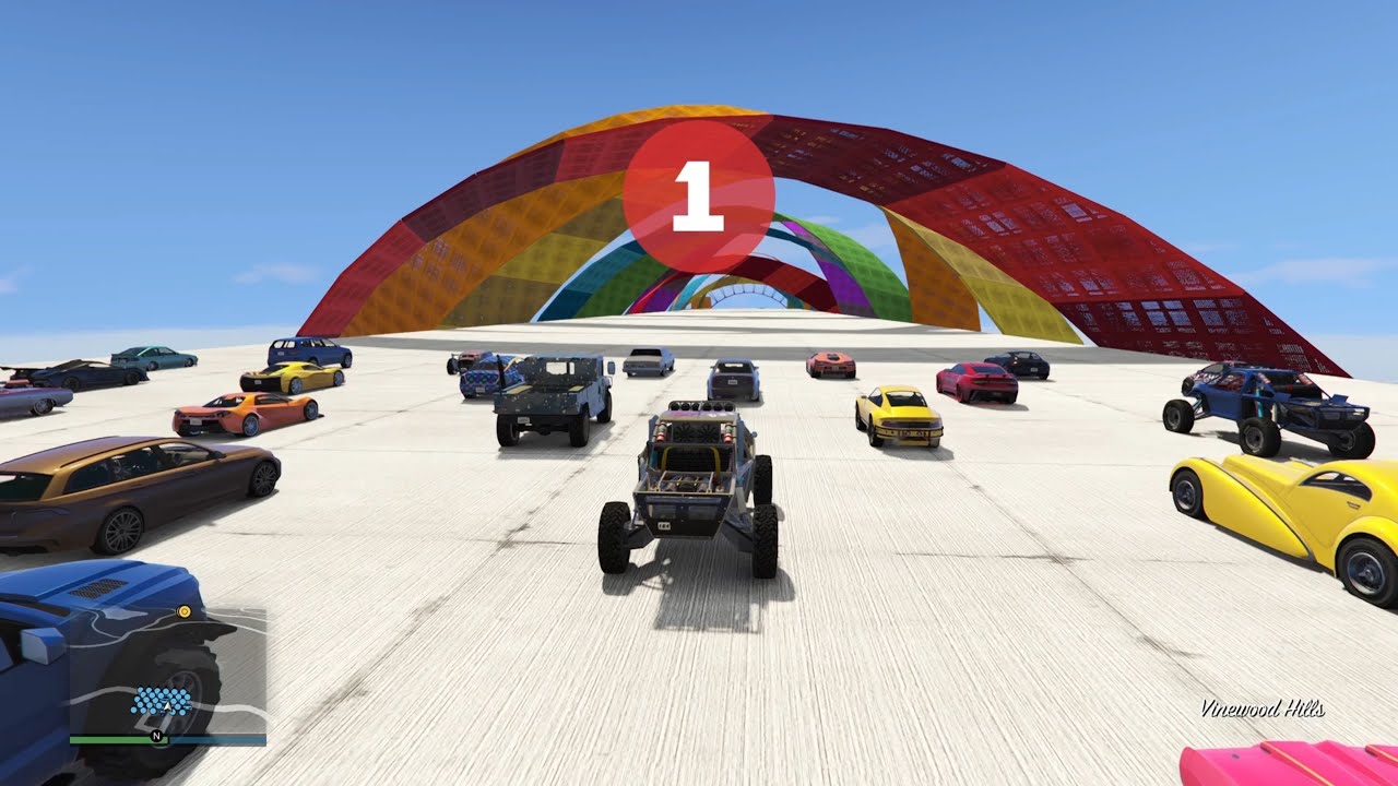 GTA Online/Long Haul Random - Sky Speedway
